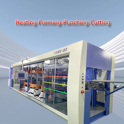 Four Station Thermoforming Machine