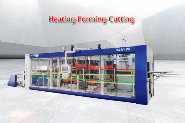 Three Station Thermoforming Machine