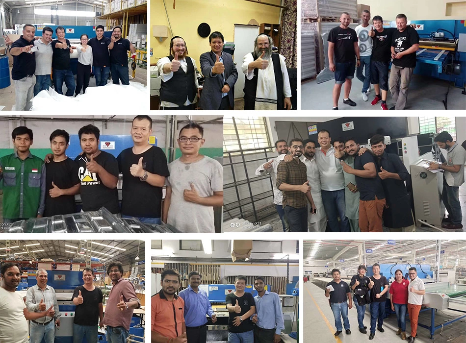 Punching mold for thermoforming machine