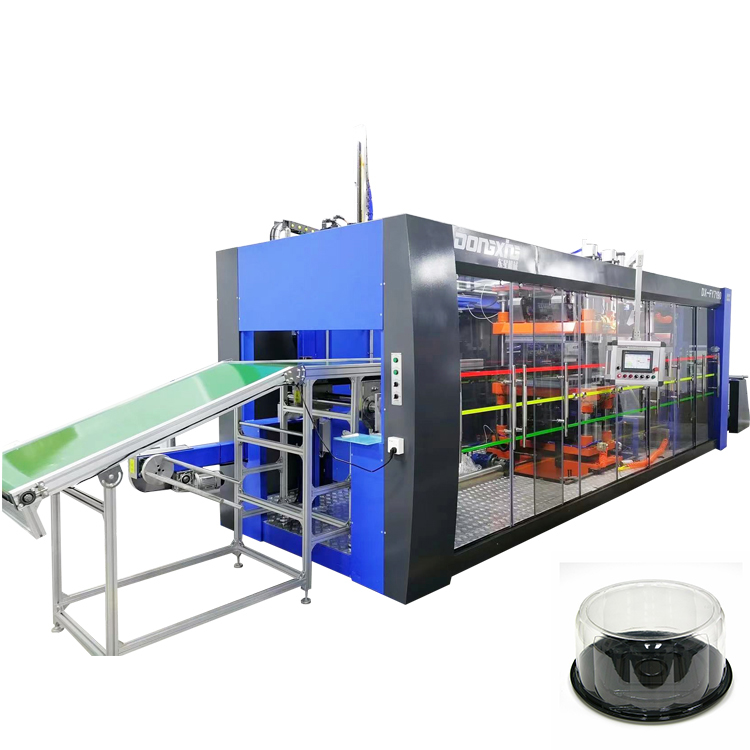 DX-FY7190 Full Automatic Cake Tray Vacuum Forming Machine