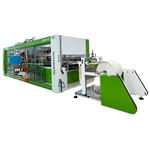 DM80 Three Stations PET Yogurt Cup Lid Thermoforming Machine