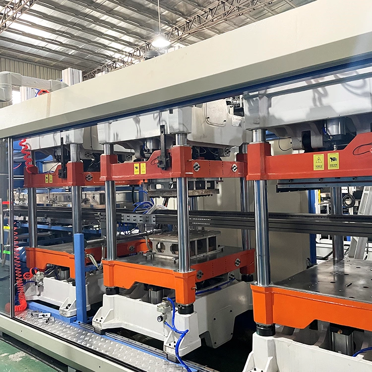 Thermoforming machine station